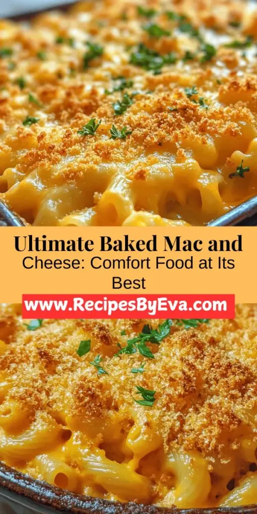 Indulge in the ultimate comfort food with classic baked mac and cheese! This beloved dish combines creamy cheese sauce, perfectly cooked elbow macaroni, and a crunchy breadcrumb topping, creating a nostalgic experience for all ages. Whether enjoyed as a simple side or a hearty main, baked mac and cheese is always a hit. Discover essential ingredients and step-by-step instructions to make your own delicious version at home, perfect for family gatherings or cozy nights in.