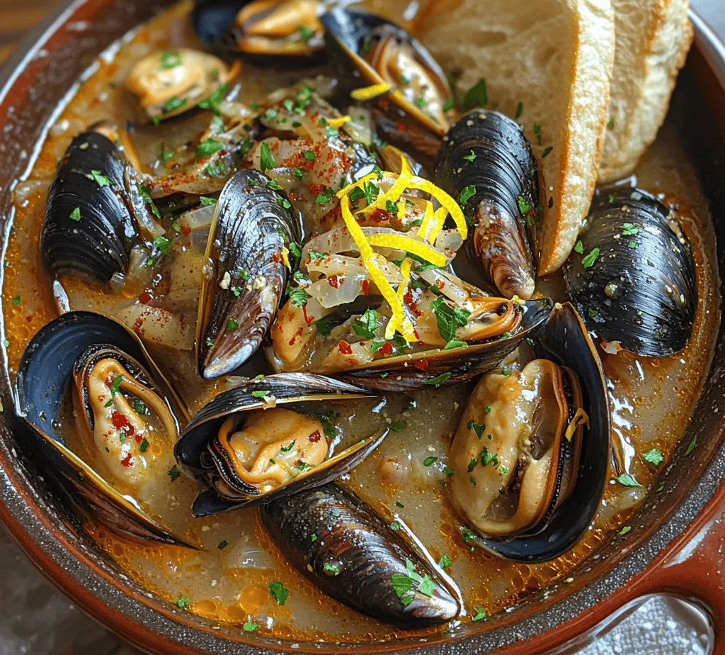 Mussels are not just a tasty seafood option; they are a culinary delicacy enjoyed across various cultures around the world. From Mediterranean coasts to bustling Asian markets, mussels are celebrated for their unique flavor and texture. Whether steamed, grilled, or baked, these shellfish offer a versatile base for countless dishes. Today, we’re diving into a delightful recipe for Zesty Garlic Lemon Butter Mussels—a fresh and flavorful seafood dish that highlights the natural sweetness of mussels while infusing them with aromatic herbs and zesty citrus.