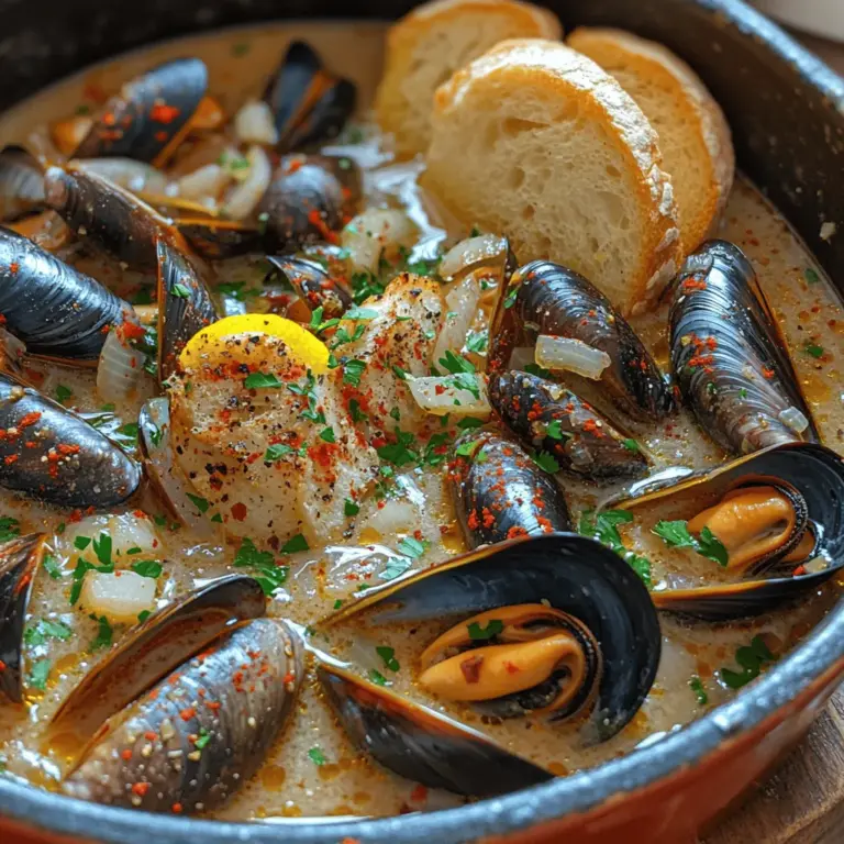 Mussels are not just a tasty seafood option; they are a culinary delicacy enjoyed across various cultures around the world. From Mediterranean coasts to bustling Asian markets, mussels are celebrated for their unique flavor and texture. Whether steamed, grilled, or baked, these shellfish offer a versatile base for countless dishes. Today, we’re diving into a delightful recipe for Zesty Garlic Lemon Butter Mussels—a fresh and flavorful seafood dish that highlights the natural sweetness of mussels while infusing them with aromatic herbs and zesty citrus.