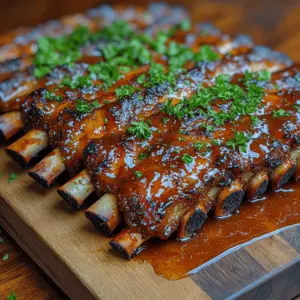 BBQ ribs are more than just a meal; they are a celebration of flavor, tradition, and comfort. As one of the quintessential comfort foods, they hold a special place in the hearts (and stomachs) of many. The enticing aroma of slow-cooked ribs wafting from a backyard grill or kitchen oven evokes memories of family gatherings, summer cookouts, and the joy of sharing delicious food with loved ones. Among the myriad of ways to prepare ribs, the Fall-Off-The-Bone Brown Sugar Bourbon BBQ Ribs stand out due to their rich flavor profile and melt-in-your-mouth tenderness.