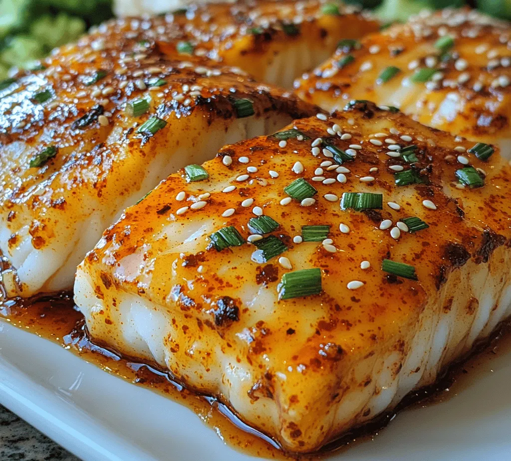 When it comes to quick, delicious meals that can impress guests or satisfy a busy weeknight craving, Sweet Chili Baked Cod with a Zesty Twist stands out as a versatile option. This dish combines the delicate flavors of cod with a vibrant marinade that brings together sweet, savory, and zesty elements. The sweet chili sauce provides a beautiful balance of sweetness and heat, while the addition of lime juice and ginger adds a refreshing kick that elevates the entire dish.