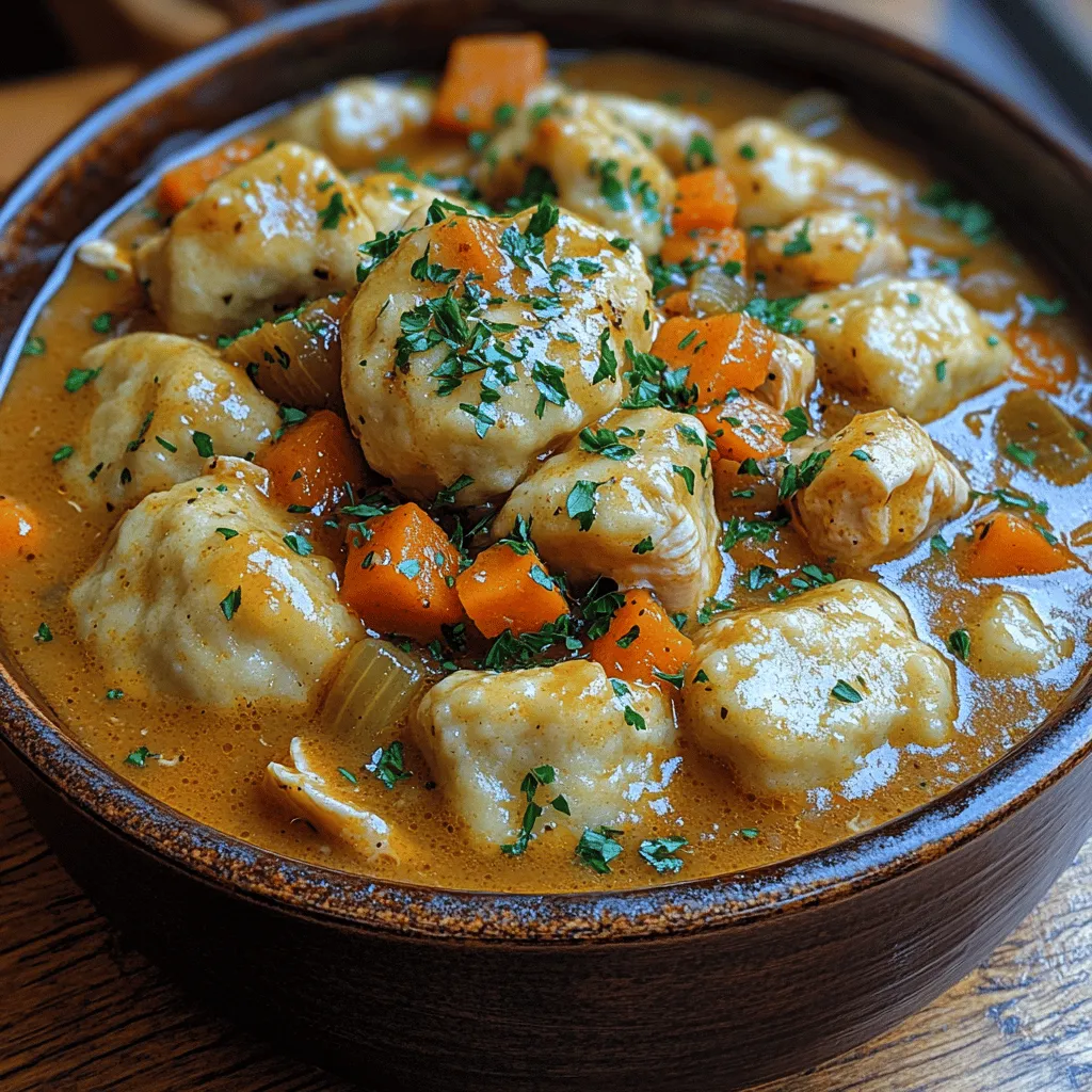 There’s something inherently soothing about a warm bowl of chicken and dumplings. This classic dish, often revered as a staple of homestyle cooking, embodies comfort and nostalgia, evoking memories of family gatherings and cold winter evenings. As the hearty aroma wafts through the house, it beckons everyone to the table, promising a satisfying meal that feels like a warm embrace.