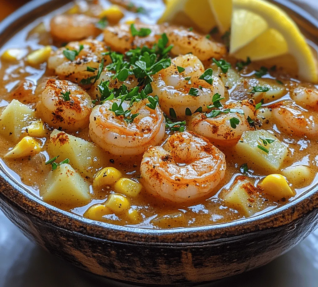 Imagine a bowl of warm, creamy chowder, brimming with the ocean's freshest shrimp, colorful vegetables, and a medley of aromatic herbs and spices. This is the essence of Shrimp Delight Chowder—a dish that seamlessly blends comfort with gourmet appeal. Whether you're seeking a cozy dinner on a chilly evening or a show-stopping dish for a special occasion, this chowder brings a delightful richness that satisfies the soul and tantalizes the taste buds.