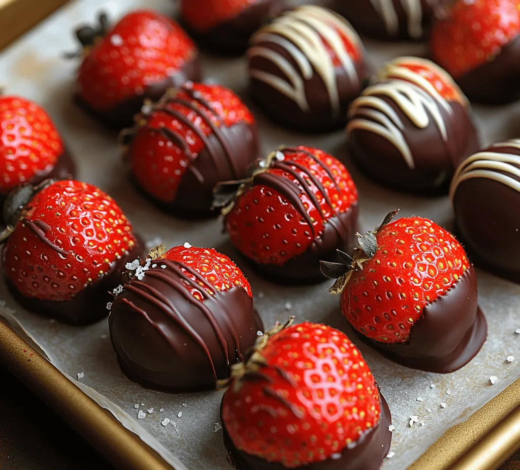 Chocolate dipped strawberries have long held a special place in the hearts of dessert lovers around the world. These delightful treats are not only visually appealing but also offer an irresistible combination of sweet, juicy strawberries and rich, velvety chocolate. The contrast between the fresh, tangy fruit and the smooth, decadent chocolate creates a sensory experience that is hard to resist. Whether you're celebrating a special occasion, planning a romantic evening, or simply indulging in a sweet treat, chocolate dipped strawberries are a versatile dessert that can elevate any gathering.