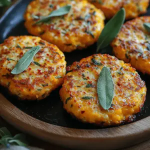 Golden Sage Butternut Squash Fritters with a Crunchy Twist are a delightful fusion of flavors and textures that bring a little magic to your dining table. These fritters are not only visually appealing with their golden hue but also offer a satisfying crunch that contrasts beautifully with the soft, sweet interior of the butternut squash. Whether you are looking for a unique appetizer to impress your guests or a hearty main dish that’s bursting with flavor, these fritters fit the bill.