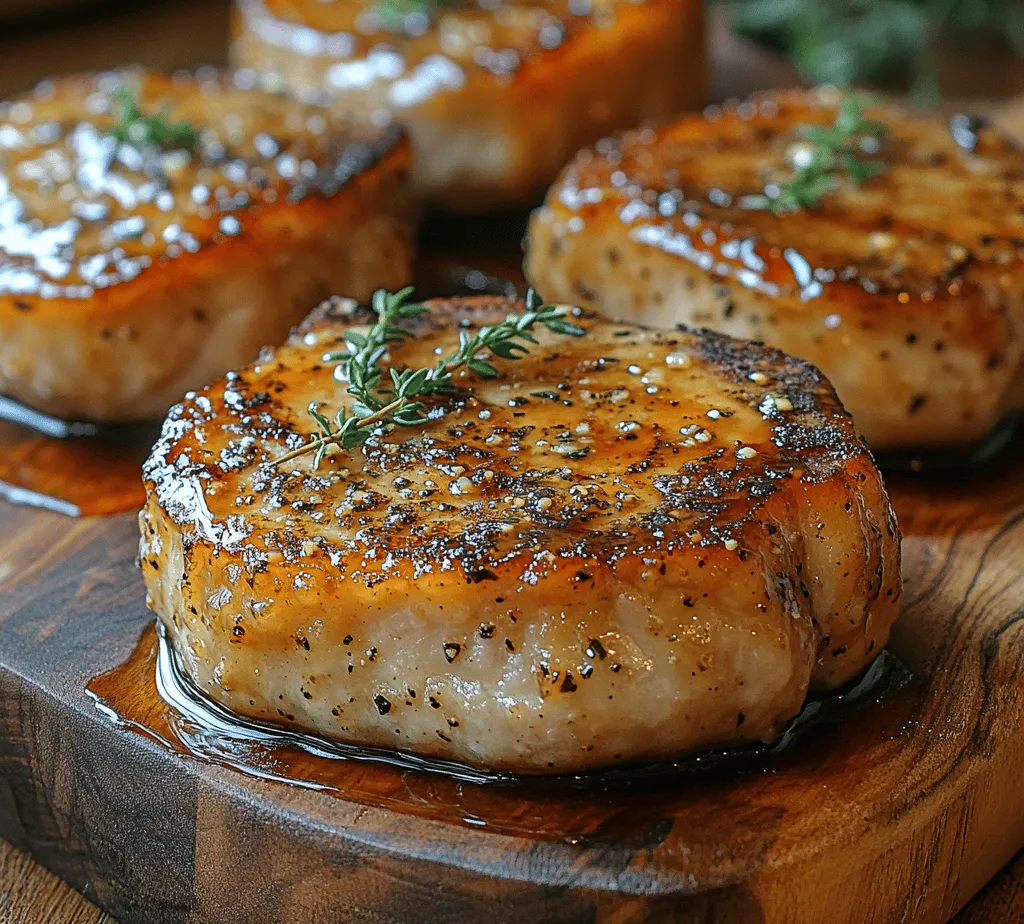 Pork chops have long been a beloved staple in home cooking, prized for their versatility and rich flavor. When prepared with the right ingredients, they can transform into a culinary masterpiece that tantalizes the taste buds. One such dish that embodies this idea is the Maple Bourbon Glazed Pork Chops. This recipe marries the savory goodness of pork with the unique sweetness of maple syrup and the warm, complex notes of bourbon, creating a dish that is not only delicious but also incredibly satisfying.