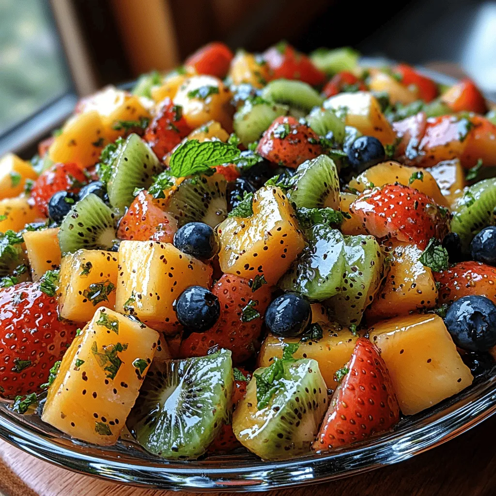 As the sun begins to shine brightly and temperatures rise, nothing quite compares to the refreshing taste of a vibrant fruit salad. This dish captures the essence of summer, combining a medley of colorful fruits that not only tantalize the taste buds but also provide a burst of nutrients and hydration. Whether you're hosting a summer barbecue, preparing a light dessert, or simply craving a healthy snack, this easy and refreshing fruit salad is the perfect choice for any occasion.