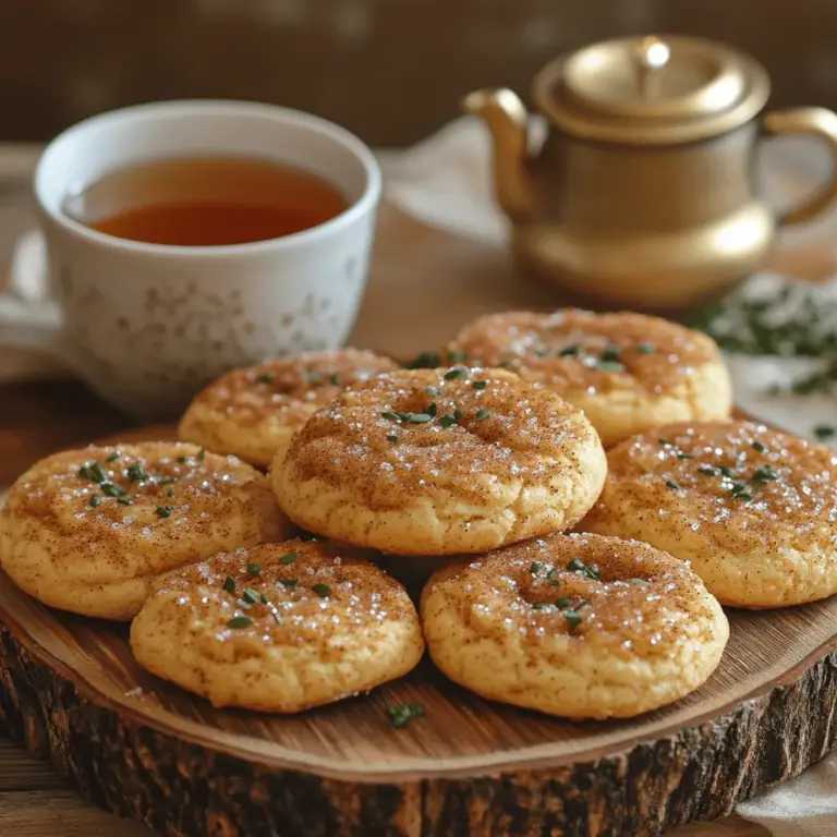 As the leaves turn golden and a crispness fills the air, there's nothing quite like the warmth of freshly baked cookies to elevate your spirits. Enter the Spiced Chai Snickerdoodles—an innovative twist on the classic snickerdoodle cookie, infused with the comforting flavors of chai spices. Imagine a soft, chewy cookie that exudes the inviting aromas of cinnamon, ginger, cardamom, and cloves. This delectable treat not only satisfies your sweet tooth but also warms you from the inside out, making it the perfect companion for those chilly days.
