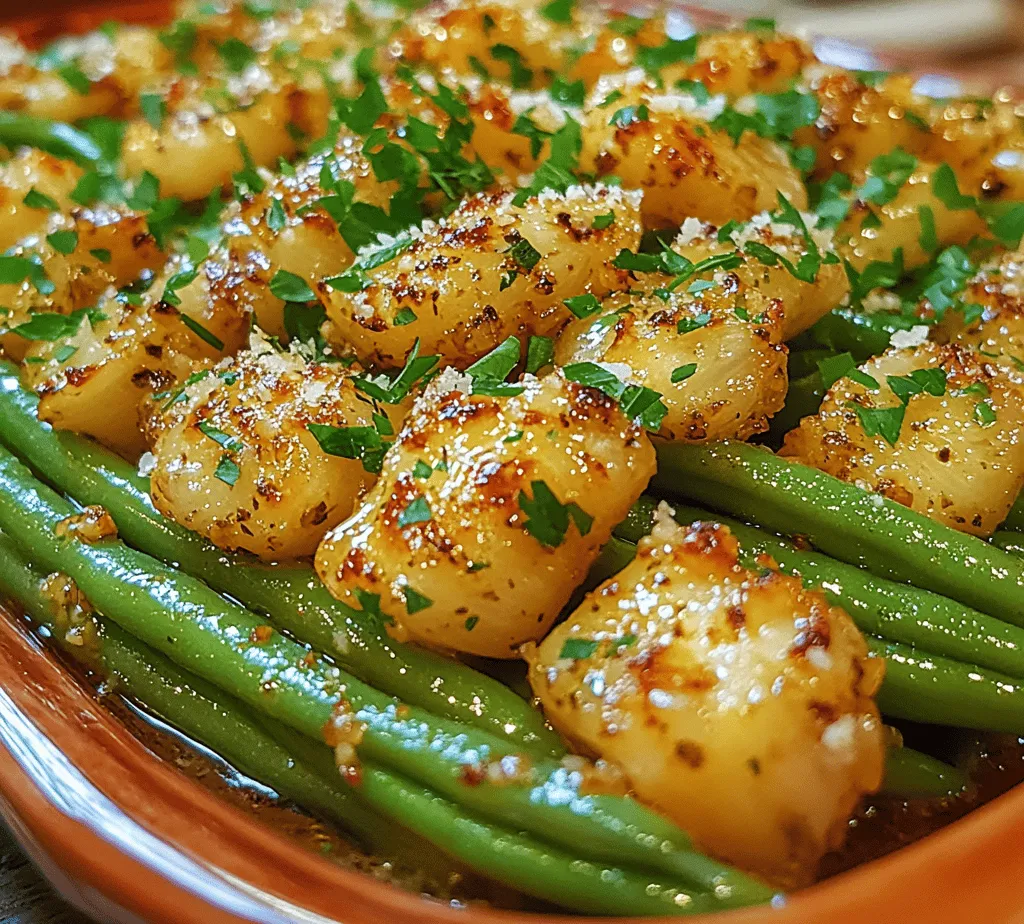 To create the perfect Roasted Garlic Butter Green Beans, it's essential to have a solid understanding of the key ingredients involved. Each component contributes not only to the flavor but also to the overall nutritional value of the dish.