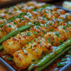 To create the perfect Roasted Garlic Butter Green Beans, it's essential to have a solid understanding of the key ingredients involved. Each component contributes not only to the flavor but also to the overall nutritional value of the dish.