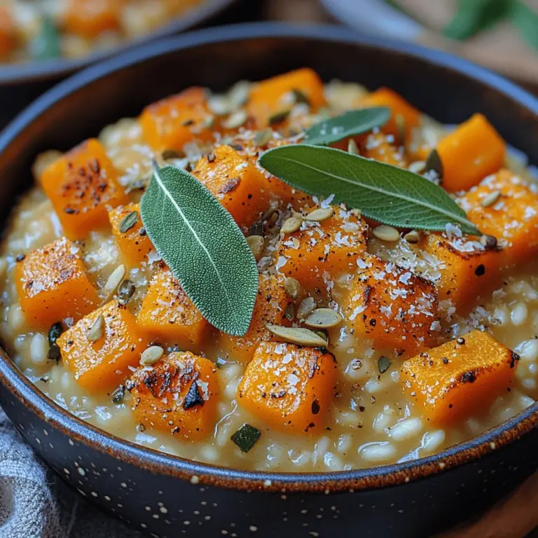 As the seasons change and the air turns crisp, there's nothing quite like a warm bowl of roasted butternut squash and sage risotto to bring comfort and satisfaction. This dish embodies the essence of autumn, combining the natural sweetness of butternut squash with the earthy, aromatic notes of fresh sage. The result is a creamy, decadent risotto that not only warms the soul but also delights the palate.