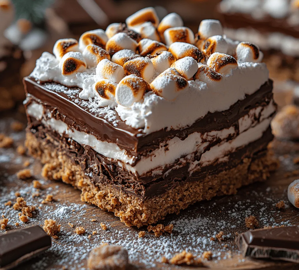 There's something undeniably magical about campfire treats. The crackling flames, the scent of woodsmoke, and the taste of toasted marshmallows combine to create an experience that is both nostalgic and comforting. Among these delightful treats, s’mores reign supreme, with their perfect balance of gooey marshmallows, rich chocolate, and crunchy graham crackers. However, not everyone has access to a campfire, and sometimes the weather just doesn’t cooperate. That’s where Frosty Campfire Delight Bars come in—a refreshing twist on the classic s’mores experience that can be enjoyed any time of the year, regardless of the season or location.