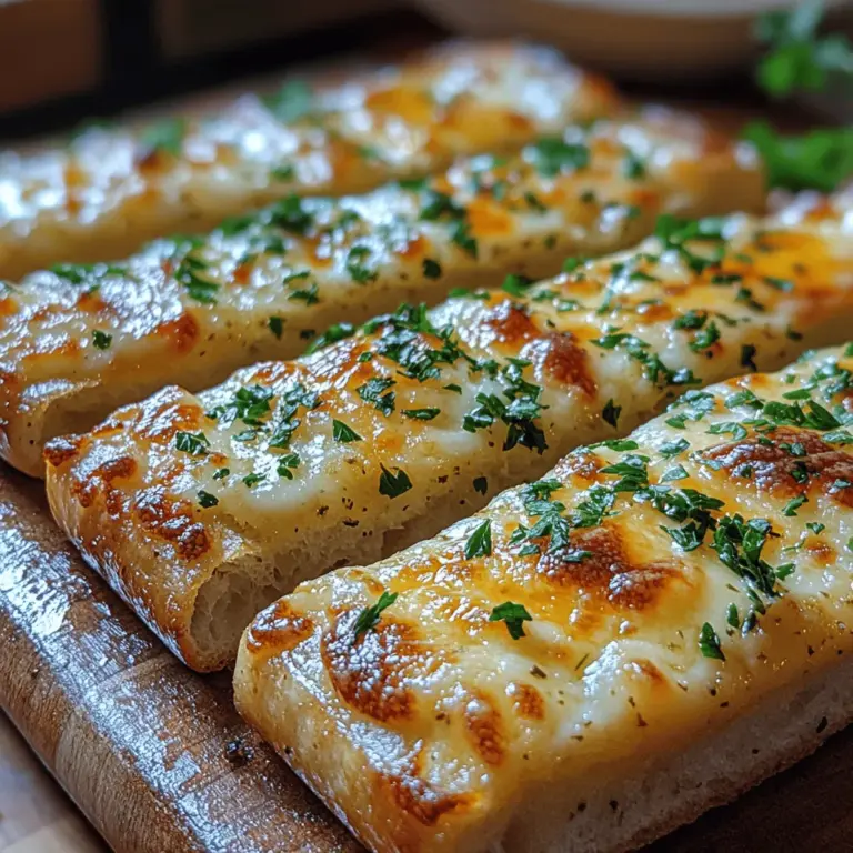 There’s something undeniably comforting about the aroma of freshly baked bread wafting through your home. Homemade breadsticks, in particular, evoke a sense of warmth and nostalgia, making them a cherished addition to family meals and gatherings. Among the myriad of options available, baked cheesy garlic breadsticks stand out for their delightful combination of flavors and textures. Picture this: golden-brown sticks of bread, infused with the robust essence of garlic, generously topped with melted cheese, and sprinkled with fragrant herbs. These breadsticks are not just a side dish; they are an experience that enhances any meal.