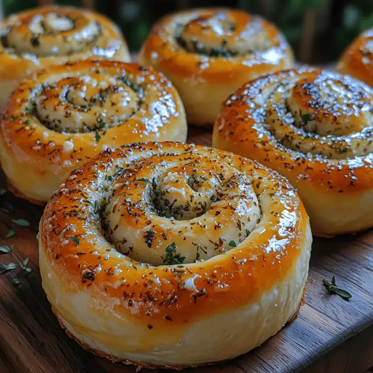 There’s something magical about the scent of homemade bread wafting through your kitchen. The process of kneading, rising, and finally baking transforms simple ingredients into something truly special. Whether served alongside a hearty stew, used to mop up sauce, or enjoyed as a standalone snack with a smear of butter, homemade bread has an undeniable charm that elevates any meal. Among the myriad of bread recipes, Herb & Garlic Swirl Rolls stand out with their enticing aroma and delightful flavor. These rolls offer a unique twist on traditional bread, blending fresh, aromatic herbs with the savory punch of garlic for a truly irresistible experience.
