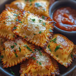 Cooking is an art that brings people together, and there's something particularly delightful about preparing and enjoying Butter-Toasted Ravioli. This dish offers a unique twist on traditional pasta, transforming the common ravioli into a golden, crispy delight that is sure to tantalize your taste buds. The appeal of Butter-Toasted Ravioli lies not only in its rich flavors but also in its simplicity. It can be whipped up in no time, making it an ideal choice for a quick weeknight meal or a comforting dish to serve at a cozy gathering with friends and family.