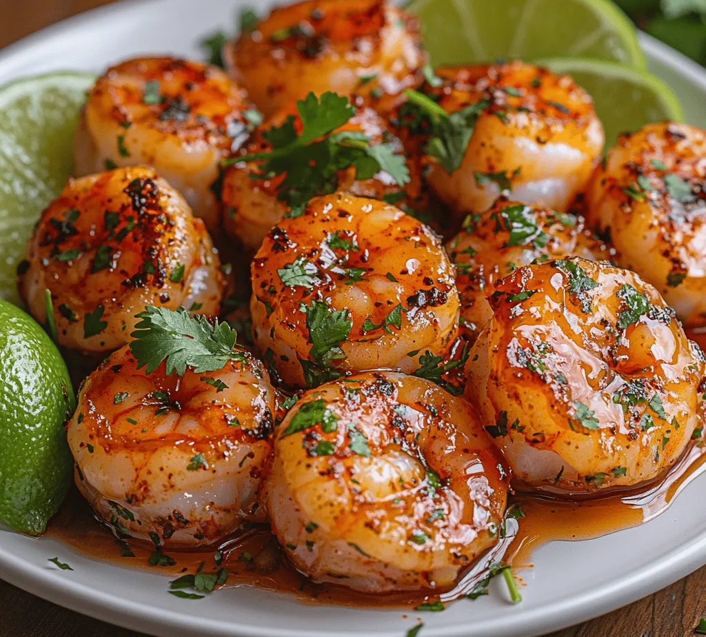 Sriracha Honey Lime Shrimp is a dish that's sure to tantalize your taste buds with its delightful blend of flavors. This recipe brings together the fiery heat of Sriracha, the sweetness of honey, and the refreshing zest of lime, creating a symphony of taste that's both exciting and satisfying. The balance of sweet, spicy, and zesty elements makes this dish not only appealing to the palate but also visually enticing, with its vibrant colors and glossy finish.