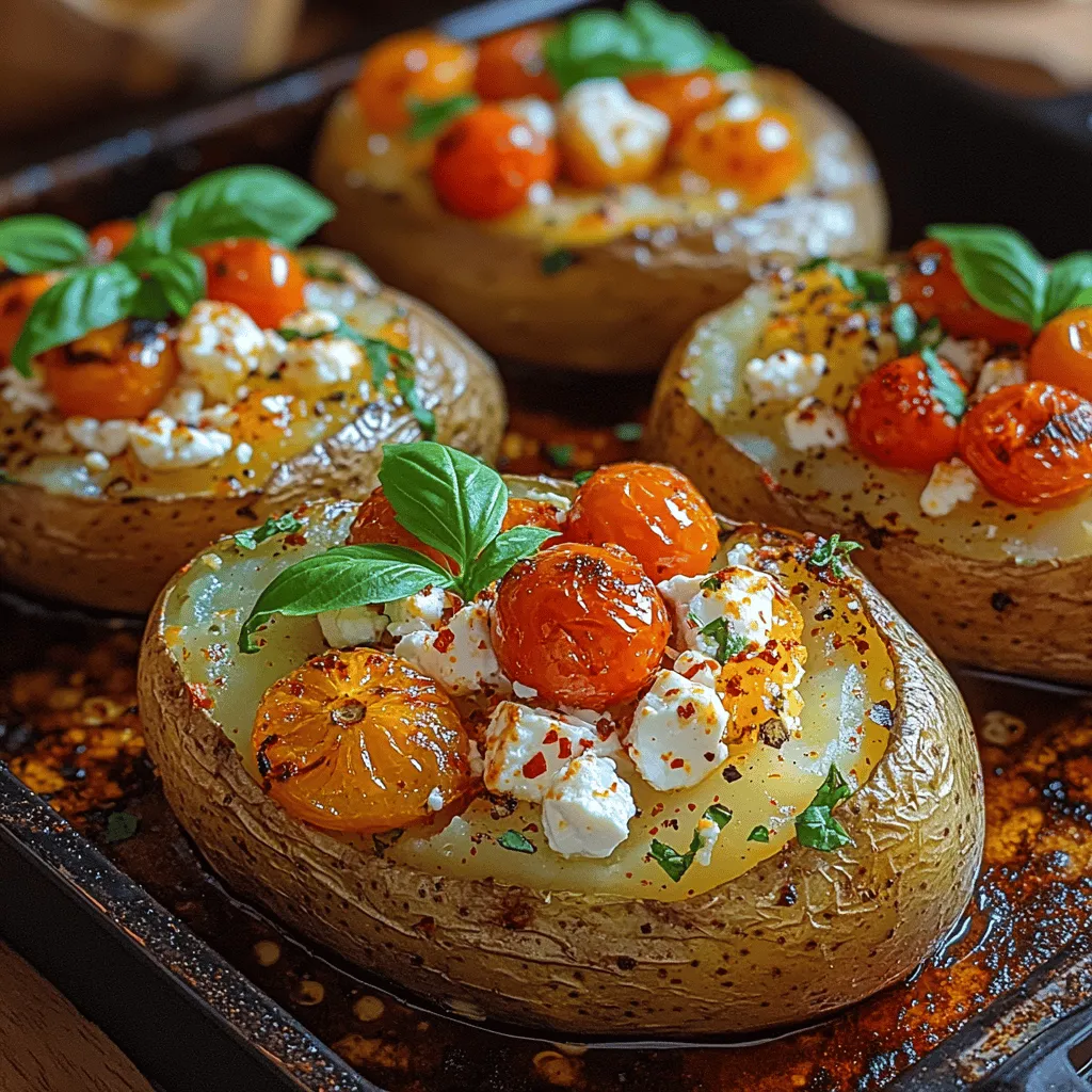 Discover the delightful flavors of Mediterranean cuisine with our Feta Fiesta Potato Bake. This dish combines the comforting basics of baked potatoes with the rich, tangy goodness of feta cheese and vibrant cherry tomatoes. Perfect for a cozy dinner or a festive gathering, this recipe not only satisfies your taste buds but also provides a wholesome meal packed with nutrients. Each bite promises a harmonious blend of textures and flavors, making it a go-to recipe for both casual meals and special occasions. If you’re looking to impress your guests or simply treat yourself to a delicious homemade dish, read on to learn how to prepare this delightful recipe that is sure to be a crowd-pleaser.