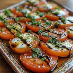 As the sun shines bright and the days grow longer, there's no better way to celebrate the essence of summer than with a dish that embodies the vibrant flavors of the season. Enter the Caprese Delight, a culinary masterpiece that showcases the delightful union of heirloom tomatoes, creamy buffalo mozzarella, and aromatic basil. This Italian classic is more than just a salad; it’s a symphony of taste and color that transforms ordinary ingredients into an extraordinary experience.