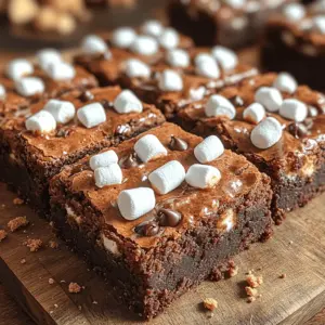 S'mores brownies are an irresistible dessert that captures the essence of nostalgia while providing a delightful treat for all occasions. This decadent recipe beautifully merges two iconic favorites: the rich and fudgy brownie and the classic campfire s'mores. With layers of soft brownie, gooey marshmallows, and crunchy graham crackers, S'mores brownies are perfect for gatherings, family movie nights, or simply indulging in a sweet tooth craving. The combination of warm, melted chocolate and the toasted marshmallow flavor evokes memories of summer nights spent around the fire, making these brownies not just a dessert, but a delightful experience.