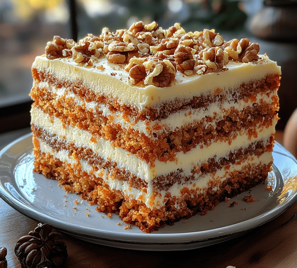 Carrot cake is a classic dessert that has delighted taste buds for generations. With its unique combination of spices and the natural sweetness of carrots, this cake stands out as a favorite for both celebrations and everyday indulgences. The allure of carrot cake lies not only in its delicious flavor but also in its moist texture and the rich cream cheese frosting that often crowns it. Whether you’re planning a special occasion or simply want to satisfy your sweet tooth, this recipe for the best-ever carrot cake is sure to impress.