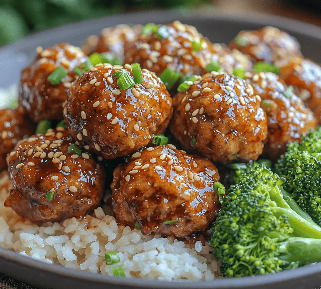 Sticky Sweet Teriyaki Meatballs have emerged as a beloved dish in many households, captivating taste buds with their delightful combination of sweetness and savory richness. This recipe beautifully marries the traditional elements of Japanese cuisine with modern culinary techniques, making it a favorite for both casual dinners and festive gatherings. The appeal of these meatballs lies not only in their flavor profile but also in their satisfying texture—a perfect balance of tender, juicy meat encased in a slightly crisp exterior, all coated in a luscious teriyaki sauce.