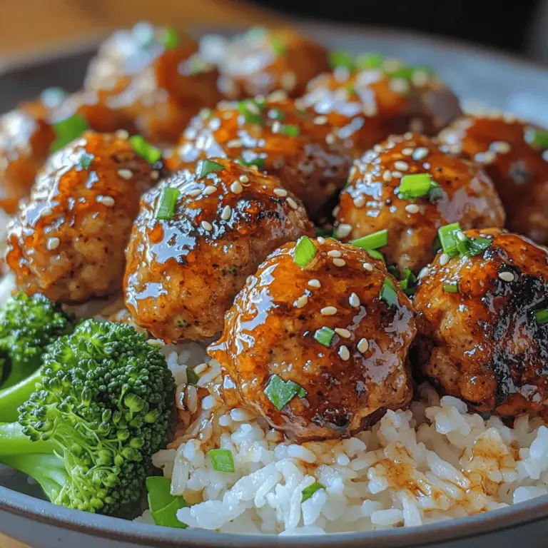 Sticky Sweet Teriyaki Meatballs have emerged as a beloved dish in many households, captivating taste buds with their delightful combination of sweetness and savory richness. This recipe beautifully marries the traditional elements of Japanese cuisine with modern culinary techniques, making it a favorite for both casual dinners and festive gatherings. The appeal of these meatballs lies not only in their flavor profile but also in their satisfying texture—a perfect balance of tender, juicy meat encased in a slightly crisp exterior, all coated in a luscious teriyaki sauce.