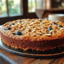 Coffee cakes have earned a special place in the hearts (and palates) of dessert lovers and casual snackers alike. This irresistible treat strikes a perfect balance between sweet and savory, making it the ideal companion for a warm cup of coffee or tea. But what truly elevates coffee cakes is their versatility; they can be enjoyed at breakfast, as a delightful afternoon snack, or as a comforting dessert after dinner. One of the standout variations in this delightful genre is the Blueberry Almond Coffee Cake.