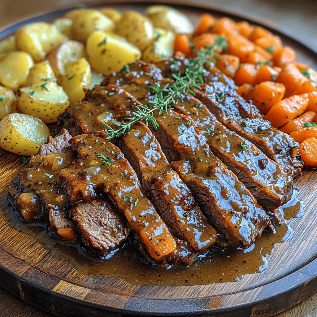 Imagine walking through your front door after a long day, greeted by the inviting aroma of a delicious, hearty meal. The Ultimate Melt-in-Your-Mouth Slow Cooker Pot Roast is the epitome of comfort food, transforming an ordinary day into something special. This dish is not merely a meal; it is a warm embrace from a pot, a nostalgic reminder of family gatherings, and a testament to the art of slow cooking.