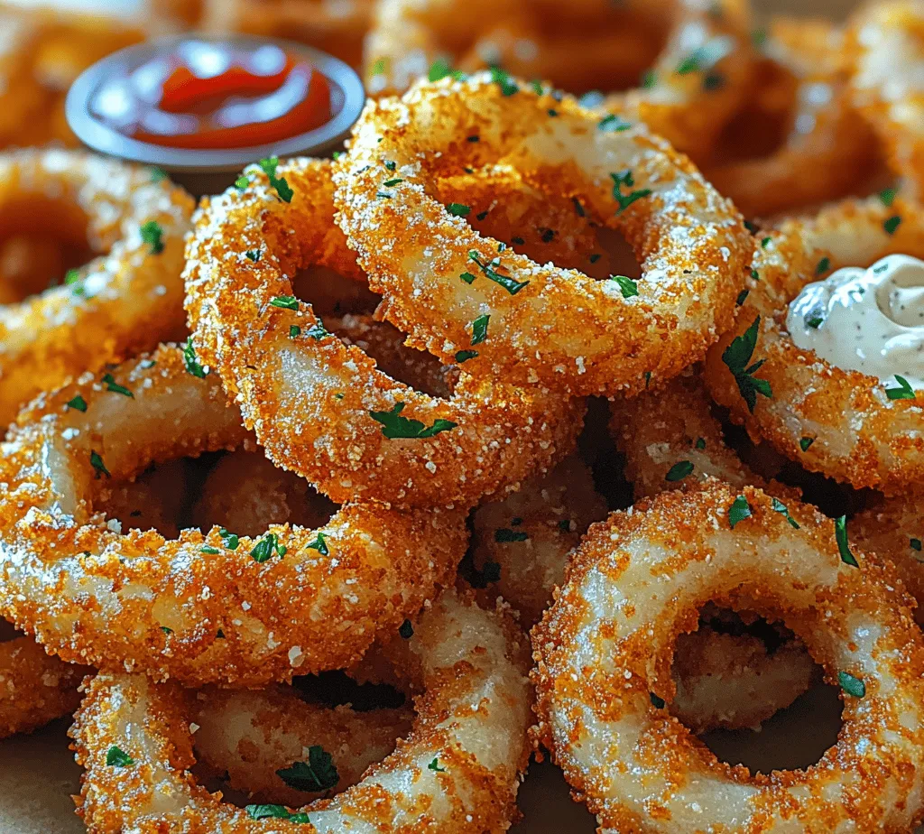 Crispy onion rings are a timeless classic, beloved by many as the ultimate snack or appetizer. Their unmistakable crunch and savory flavor have made them a staple in restaurants, diners, and homes alike. Whether served alongside a juicy burger, as a side to a hearty salad, or enjoyed on their own with a zesty dipping sauce, onion rings are versatile enough to fit into any meal. The allure of these golden-brown rings lies not only in their satisfying texture but also in the myriad of flavors that can be infused into each bite.