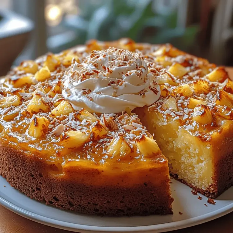 One of the standout ingredients in the Effortless Pineapple Delight Cake is crushed pineapple. Not only does it impart a delicious tropical flavor, but it also adds moisture and a delightful texture to the cake.