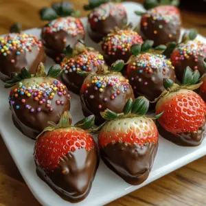Chocolate dipped strawberries are a timeless dessert that never fails to impress. With their luscious, juicy fruit enveloped in a rich layer of smooth chocolate, they are a delightful combination that appeals to the senses. This sweet treat is not only incredibly delicious but also versatile enough to be served at various occasions—from romantic dinners to festive parties and everything in between. Whether you're celebrating a special moment or simply indulging in a personal treat, chocolate dipped strawberries are sure to elevate any gathering.