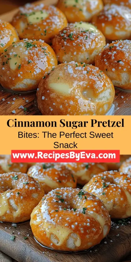 Discover the joy of making cinnamon sugar pretzel bites, a delightful homemade snack perfect for any occasion! With a simple recipe and minimal ingredients, you'll soon have warm, sweet, and chewy treats that everyone will love. The unique twist of cinnamon sugar elevates classic pretzels into an irresistible snack, making them ideal for game nights, movie marathons, or just a cozy treat at home. Learn how to craft these delicious bites and enjoy the smiles they bring!