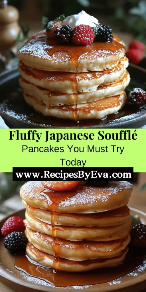 Discover the magic of Fluffy Japanese Soufflé Pancakes, a delightful twist on traditional pancakes that has taken the food scene by storm. These pancakes are incredibly airy and light, melting in your mouth with every bite. With a combination of whipped egg whites and a few simple ingredients, you can create a show-stopping breakfast that tastes as good as it looks. Explore the art of making these cloud-like pancakes at home and impress your friends and family with this unique culinary treat!