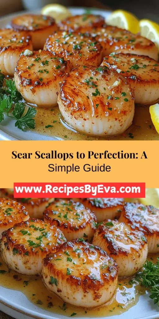 Discover the culinary delight of perfectly seared scallops, a seafood treasure that adds elegance to any meal. With a sweet flavor and tender texture, scallops can impress even the most discerning palates. This simple yet sophisticated recipe focuses on mastering the sear while maintaining a juicy interior. Learn how to select quality scallops, season wisely, and use proper cooking techniques to achieve a stunning presentation. Elevate your dining experience with this delicious dish that combines rich flavors and nutritional benefits. Enjoy the art of cooking scallops like a pro!