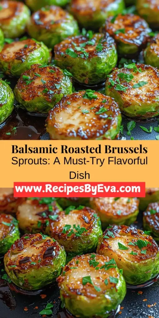Discover the delicious world of balsamic roasted Brussels sprouts, a dish that's transforming perceptions of this often-overlooked vegetable. With a perfect blend of roasted caramelization and the tangy sweetness of balsamic vinegar, these Brussels sprouts burst with flavor and offer impressive nutritional benefits. Easy to make and versatile, enjoy them as a side dish, in grain bowls, or sprinkled atop salads. Elevate your meals with this irresistible recipe and embrace the goodness of these little green gems.