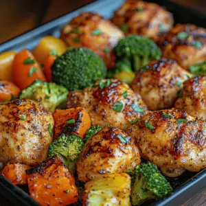 In recent years, the air fryer has transformed the culinary landscape, bringing convenience and health-conscious cooking to the forefront of home kitchens. This innovative appliance allows us to enjoy the crispy textures and rich flavors of fried foods while dramatically reducing the amount of oil needed, leading to lower calorie counts and healthier meals. One standout recipe that encapsulates this trend is the Crispy Air Fryer Chicken & Veggie Medley. This dish is not only a feast for the taste buds but also a visually appealing presentation, showcasing a vibrant mix of colorful vegetables alongside tender, juicy chicken.
