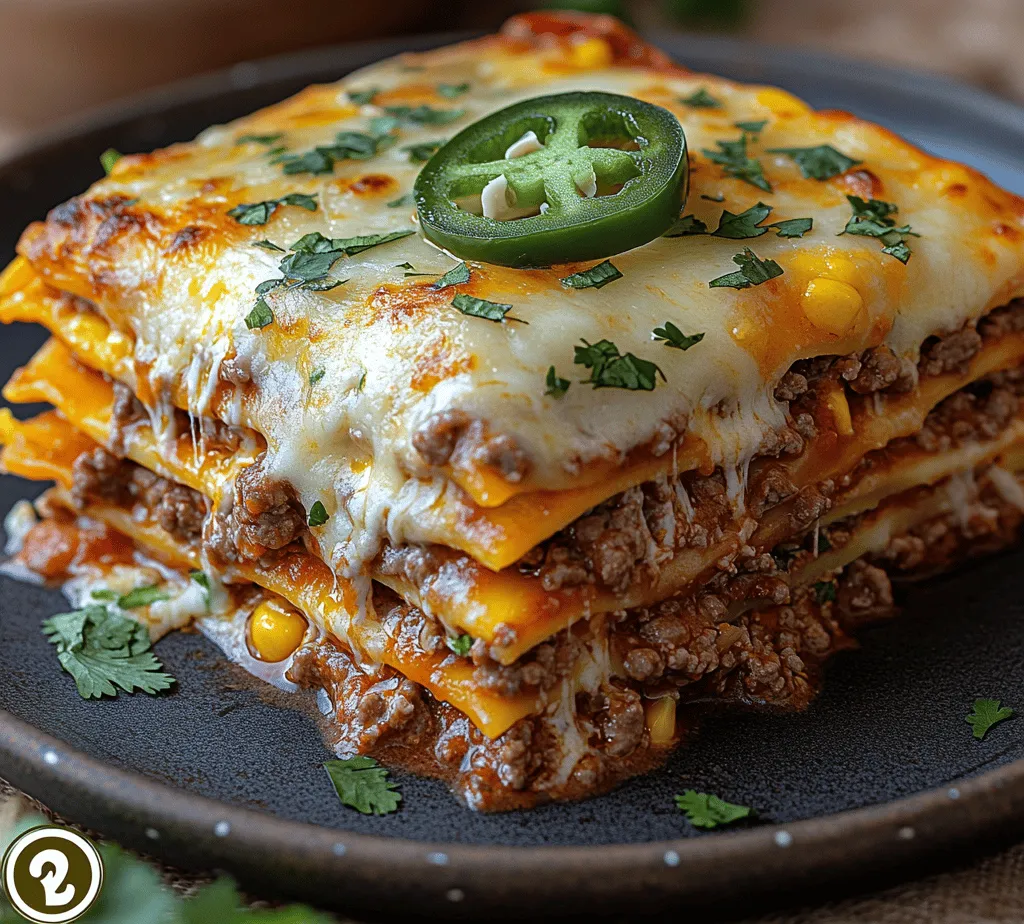 As with any great recipe, the key to a successful Mexican Lasagna Fiesta lies in its ingredients. Each component plays a crucial role in developing the rich flavors and textures that define this dish. Let’s take a closer look at the primary ingredients that contribute to the deliciousness of this culinary masterpiece.