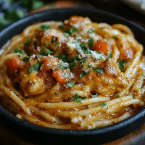 Welcome to the delicious world of Cowboy Butter Chicken Linguine, where the rustic charm of cowboy cooking meets the elegance of Italian cuisine! This unique dish is a delightful fusion that brings together the rich, hearty flavors of the American West and the comforting allure of classic pasta. Imagine tender pieces of chicken coated in a savory, buttery sauce, mingling with al dente linguine. This dish is not just a meal; it's an experience that captures the imagination and taste buds alike.
