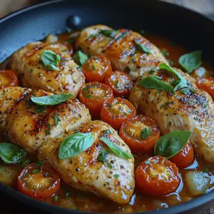 If you're on the hunt for a dish that combines simplicity, flavor, and health benefits, look no further than Skillet Cherub Chicken with Cherry Tomato Bliss. This delightful recipe not only tantalizes your taste buds but also offers a quick and easy way to whip up a nutritious meal that’s perfect for any occasion. Whether you’re hosting a family dinner, prepping meals for the week, or simply seeking a satisfying dish to enjoy on a cozy night in, this skillet chicken recipe has you covered.