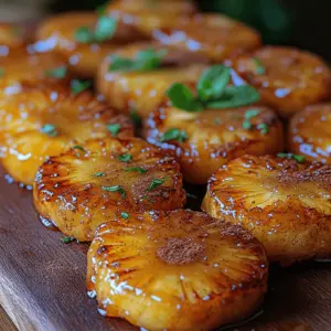 When it comes to desserts that boast both sweetness and a hint of sass, few can rival the allure of Sweet & Sassy Air Fryer Caramelized Pineapple. This dish transforms fresh, juicy pineapple into a delightful treat that tantalizes the taste buds with its sweet and tangy flavor profile. Utilizing the air fryer to achieve that perfect caramelization not only enhances the fruit's natural sweetness but also introduces a warm, comforting touch of cinnamon and the rich undertones of butter.