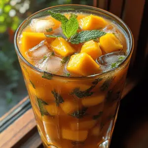 There’s something undeniably appealing about the combination of mango and lime that evokes feelings of summer and relaxation. This drink is not just about taste; it’s also a celebration of health and wellness. Mangoes, often referred to as the “king of fruits,” are rich in vitamins A and C, antioxidants, and dietary fiber. These nutrients contribute to improved digestion, enhanced immunity, and radiant skin. Pairing mango with lime adds a refreshing acidity and boosts the vitamin C content, making this iced tea as nutritious as it is delicious.