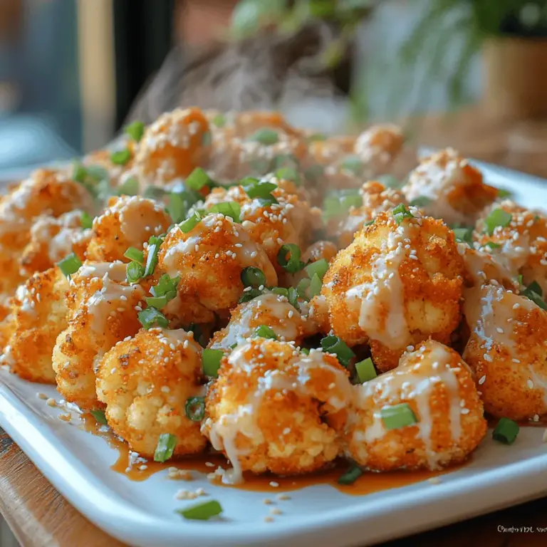 Bang Bang Cauliflower has taken the culinary world by storm, becoming a standout dish in both vegetarian and vegan cuisines. This delightful recipe is not just a meal; it's an experience characterized by a harmonious balance of crispiness, rich flavors, and a touch of spice that tantalizes the taste buds. Ideal as an appetizer, side dish, or even a main course, Bang Bang Cauliflower is a versatile dish that appeals to both plant-based eaters and those who enjoy the occasional meat-free meal.