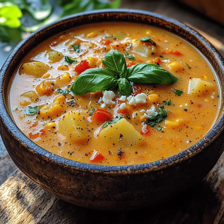 As the warm sun casts its golden glow and the days stretch longer, there's an undeniable allure to summer's bounty. Among the seasonal treasures, fresh corn stands out, celebrated for its sweetness and versatility. Our Heavenly Summer Corn Chowder encapsulates the essence of summer, transforming this beloved ingredient into a comforting dish that’s perfect for warm weather dining. This chowder is a celebration of fresh produce, featuring vibrant vegetables and a rich, creamy base that will surely delight your taste buds and bring smiles to your table.