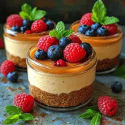 No-bake desserts have taken the culinary world by storm, captivating the hearts of home bakers and dessert enthusiasts alike. Their appeal lies in the promise of indulgence without the hassle of turning on the oven. Among the myriad of no-bake recipes, the Creamy Dreamy No-Bake Cheesecake Jars stand out as a delightful treat that combines simplicity with elegance. These jars of rich, velvety cheesecake are not only a feast for the taste buds but also a visual delight, making them perfect for any occasion.