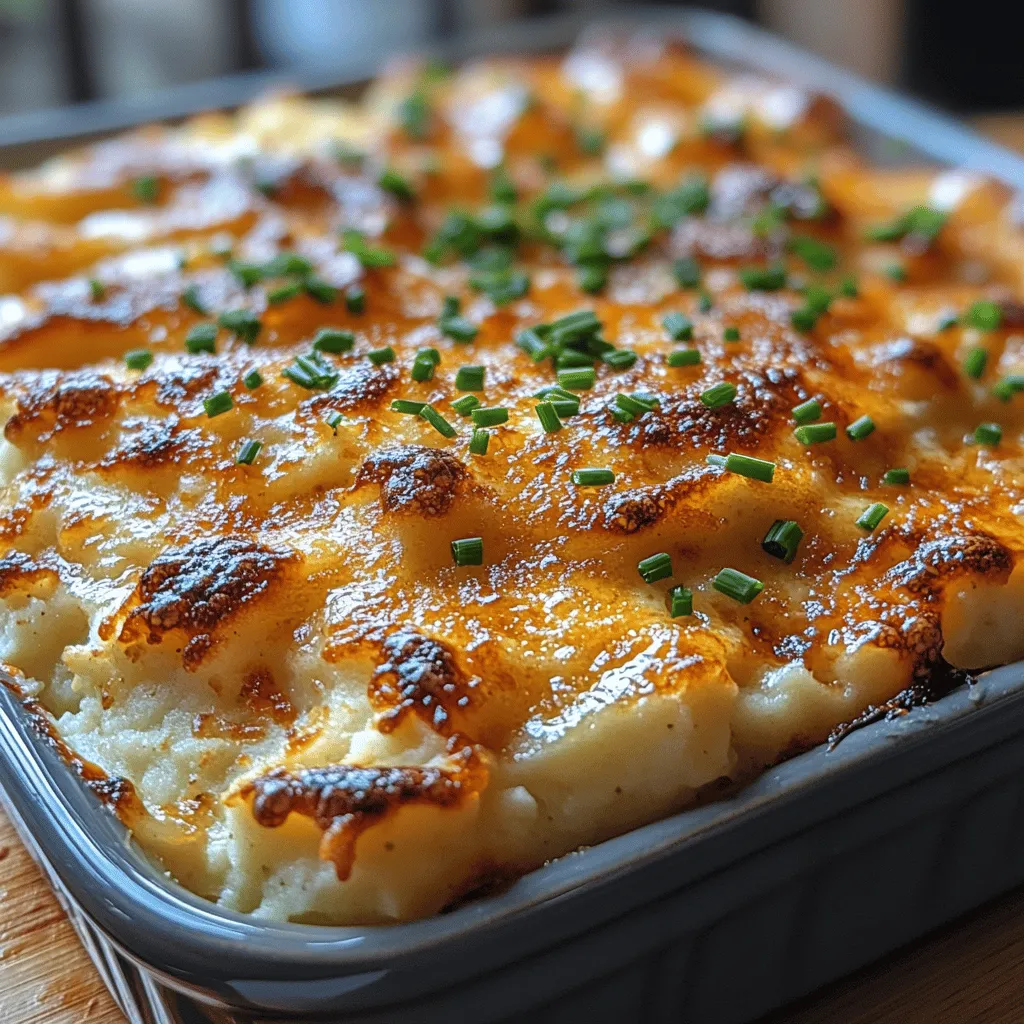 Cauliflower has emerged as a superstar in the culinary world, particularly among those following low-carb and ketogenic diets. Its versatility and ability to mimic the textures of traditional ingredients have made it a favorite among healthy eaters and food enthusiasts alike. Among the many delightful ways to enjoy this cruciferous vegetable, the Cheesy Cauliflower Mash Bake stands out as a comforting alternative to classic mashed potatoes. This dish not only satisfies your cravings but also adds a nutritious twist to your meals.