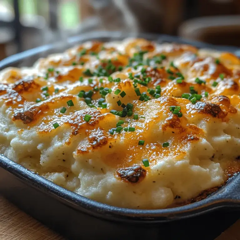 Cauliflower has emerged as a superstar in the culinary world, particularly among those following low-carb and ketogenic diets. Its versatility and ability to mimic the textures of traditional ingredients have made it a favorite among healthy eaters and food enthusiasts alike. Among the many delightful ways to enjoy this cruciferous vegetable, the Cheesy Cauliflower Mash Bake stands out as a comforting alternative to classic mashed potatoes. This dish not only satisfies your cravings but also adds a nutritious twist to your meals.