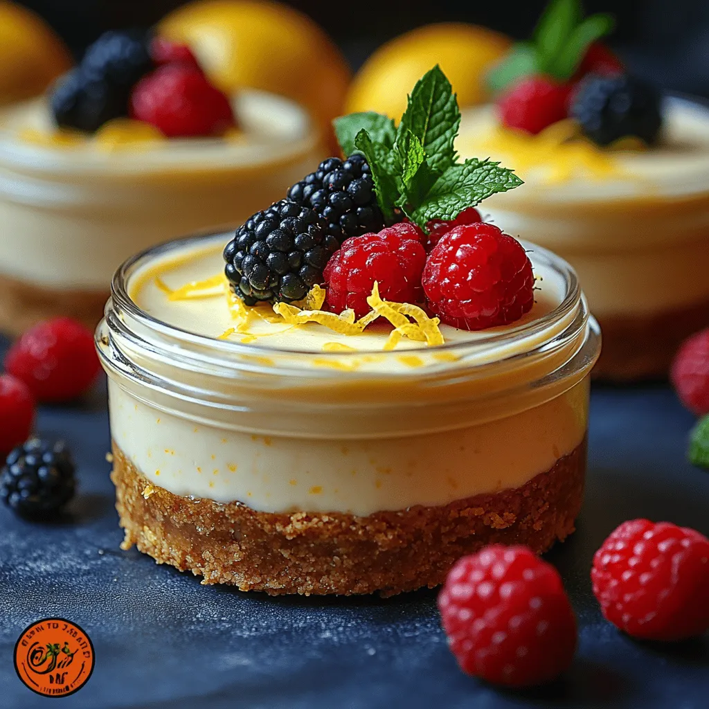 In the world of desserts, no-bake options have surged in popularity, captivating the hearts of home cooks and dessert aficionados alike. No-bake desserts offer a simplified approach to sweet treats, allowing you to create delicious results without the need for an oven. Among these delightful concoctions, the Zesty No-Bake Lemon Cheesecake Jars stand out as a refreshing and light choice, perfect for warm weather gatherings, summer picnics, or any special occasion that calls for a delightful dessert.