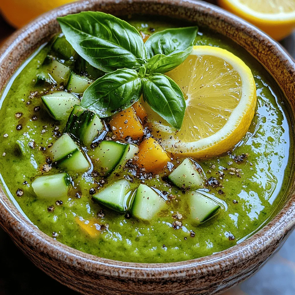 As the temperatures rise and summer approaches, the culinary world often shifts toward lighter, refreshing dishes that can be enjoyed cold. Chilled soups have become increasingly popular, offering a delightful way to enjoy seasonal produce while providing hydration and nourishment. One standout recipe that embodies the essence of summer is the Zesty Chilled Lemon Basil Bliss. This vibrant soup combines the invigorating flavors of lemon and fresh basil, creating a dish that is as pleasing to the palate as it is visually appealing.