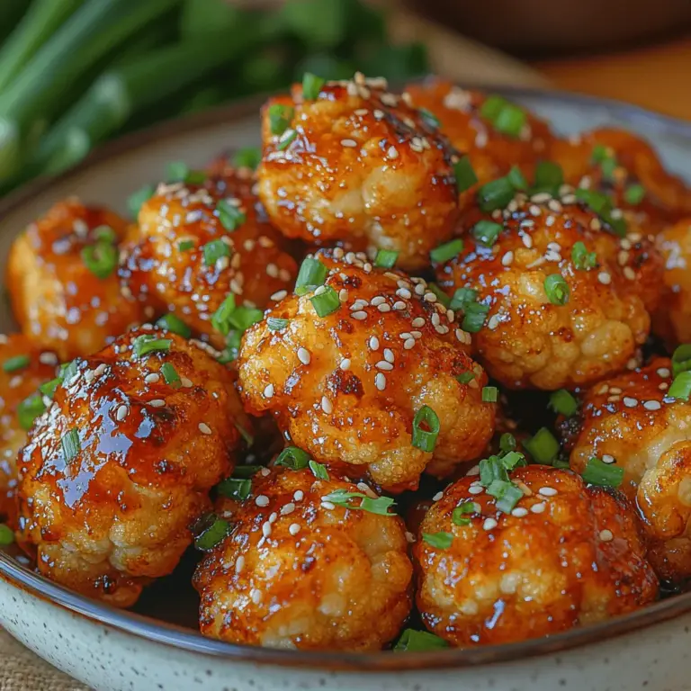 In recent years, plant-based recipes have surged in popularity, captivating the attention of health-conscious eaters and food enthusiasts alike. As more people seek to incorporate healthier options into their diets, recipes that celebrate the versatility and flavor of vegetables have become essential in both home kitchens and restaurant menus. One standout recipe that exemplifies this trend is Sticky Sesame Cauliflower Bites. These delectable morsels serve as a delicious and nutritious alternative to traditional appetizers, making them a favorite for gatherings, game days, or even a satisfying snack.