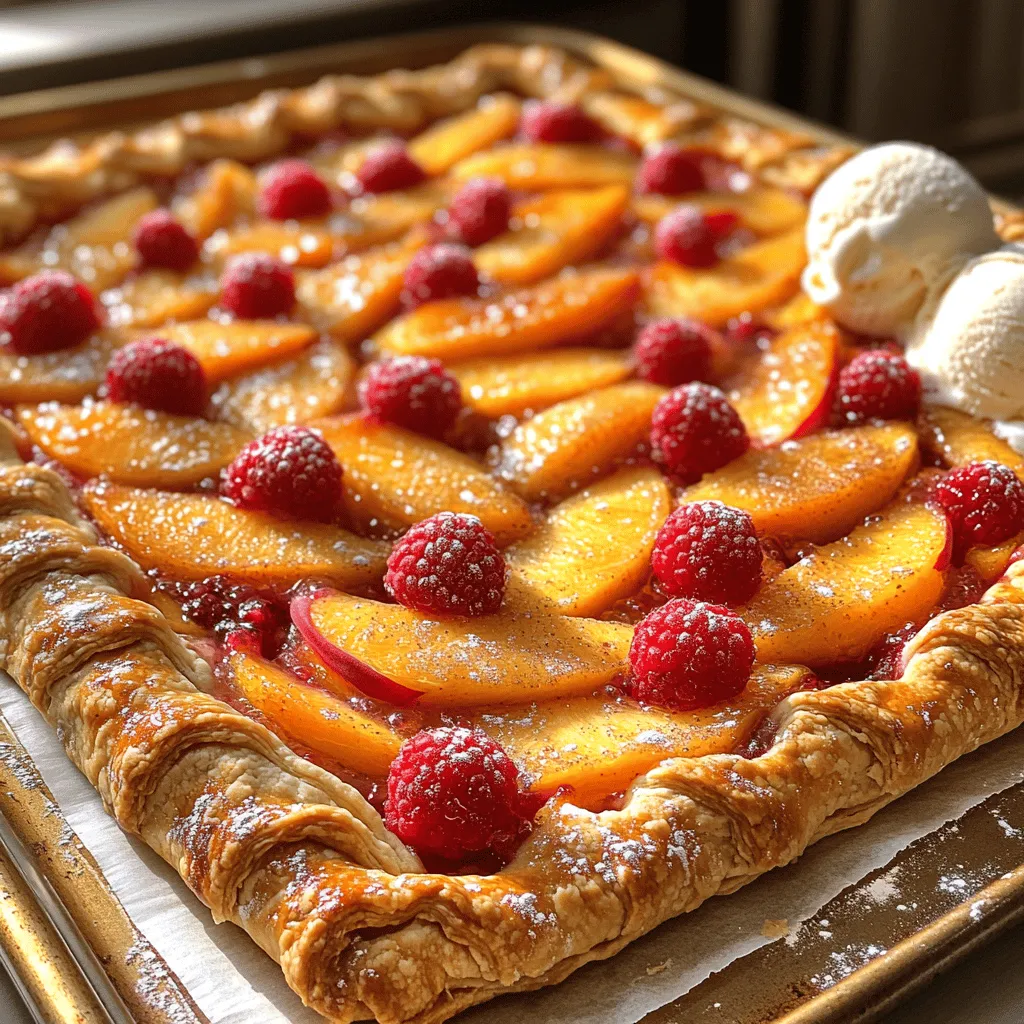 As the warmer months approach, the allure of seasonal fruit desserts becomes irresistible. There's something uniquely delightful about indulging in a sweet treat that highlights the vibrant flavors of fresh fruits, especially during summer. One such dessert that perfectly embodies the essence of the season is the Sweet Summer Bliss Galette. This rustic yet elegant dessert is an ideal way to showcase the bounty of summer fruits, particularly the juicy peaches and tangy raspberries that are at their peak during these months.